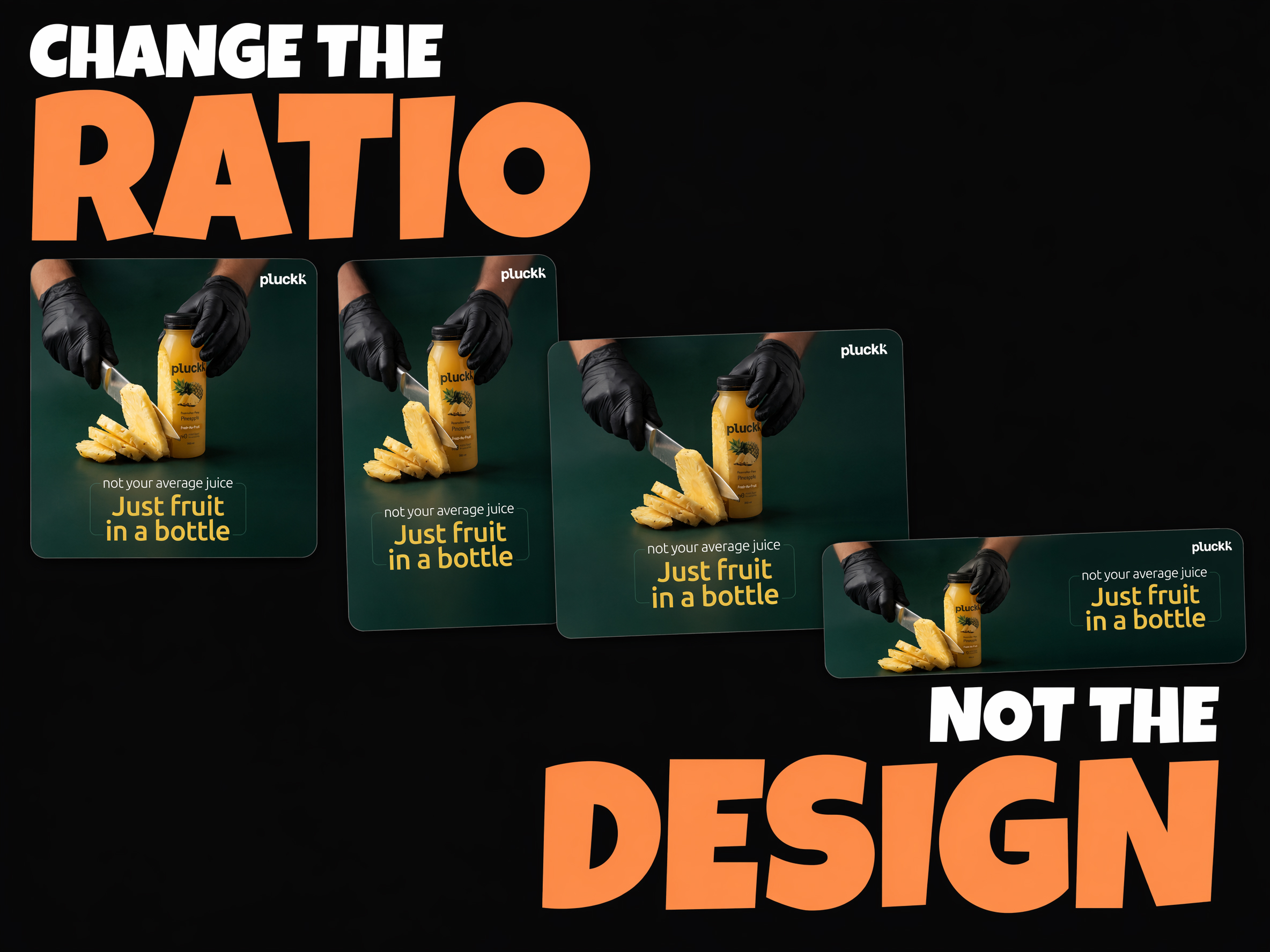 A consistent grid of resized product images