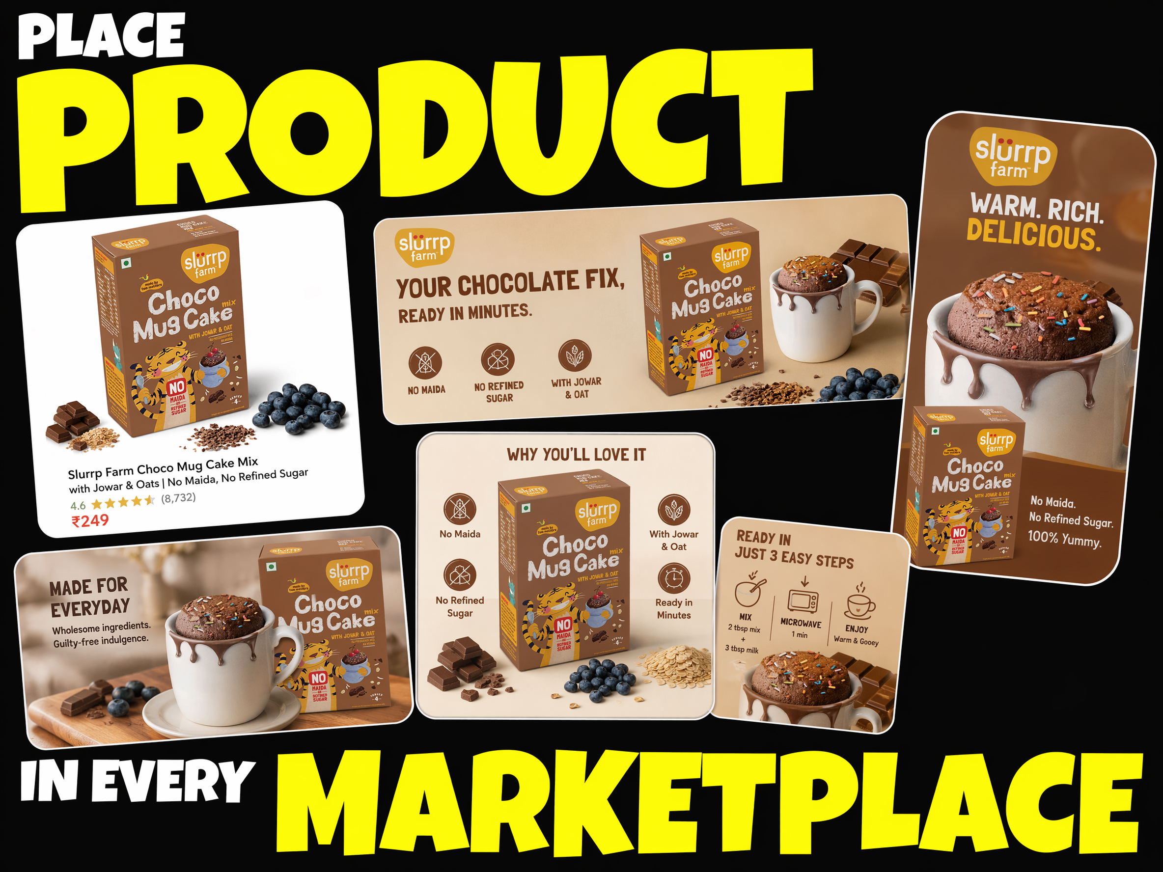 Marketplace Ready Backgrounds and Lifestyle Scenes at Scale