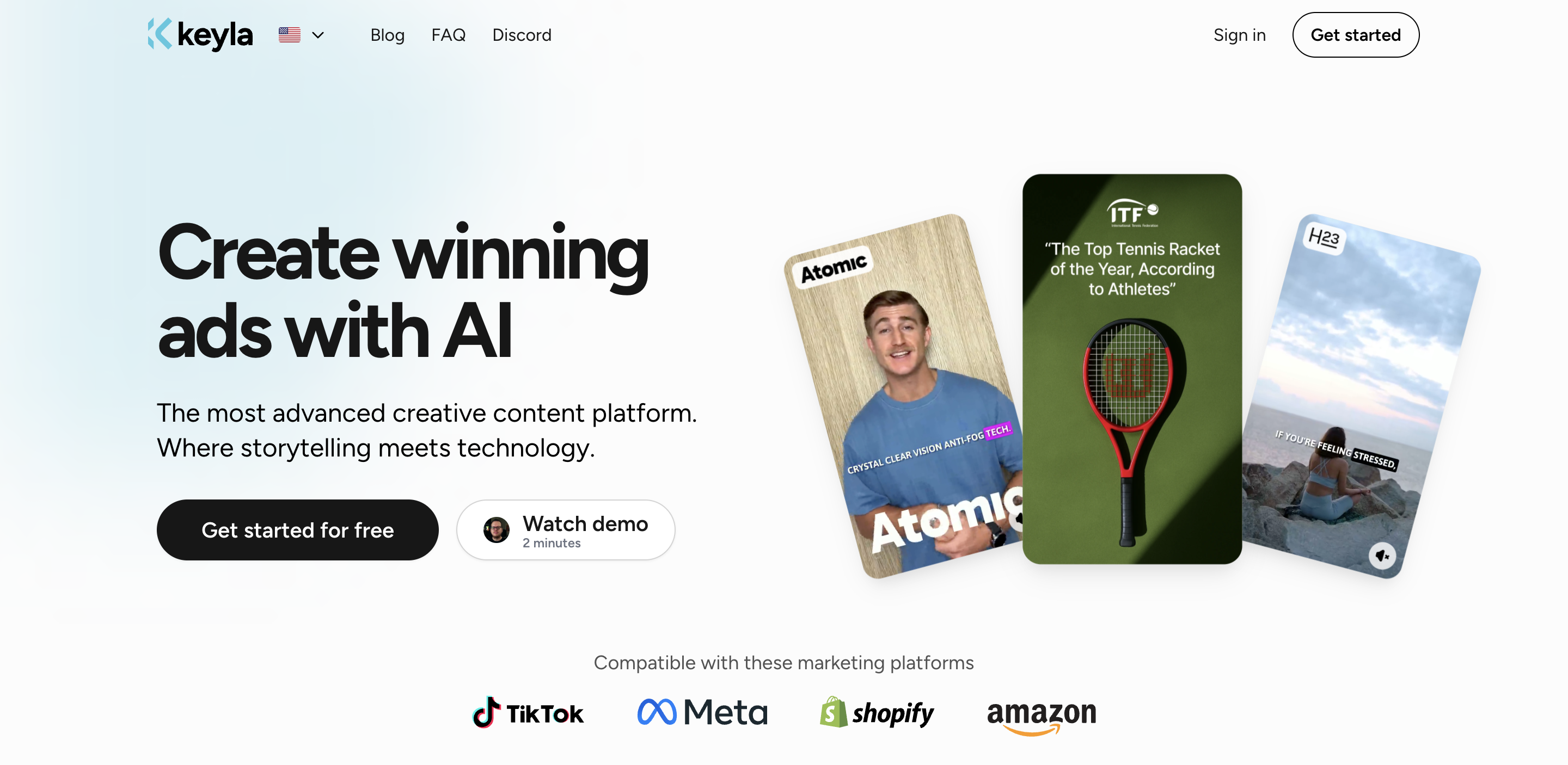 Keyla's homepage (July 2026).
